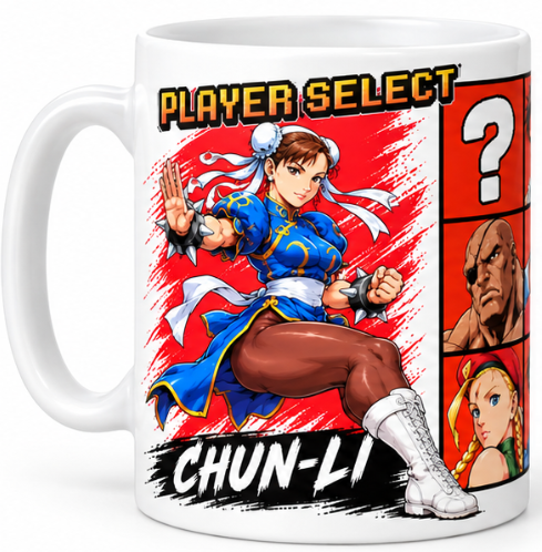 Caneca Street Fighter CHUN LI